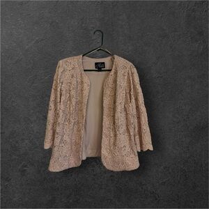 Women's Lace Sweater - Lavender